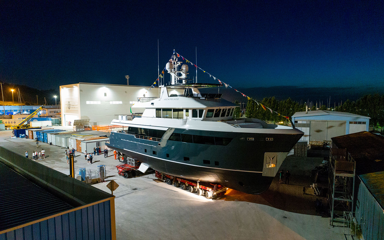 DARWIN 102 M/Y ARCHIPELAGO LAUNCH CELEBRATION | CDM Experience