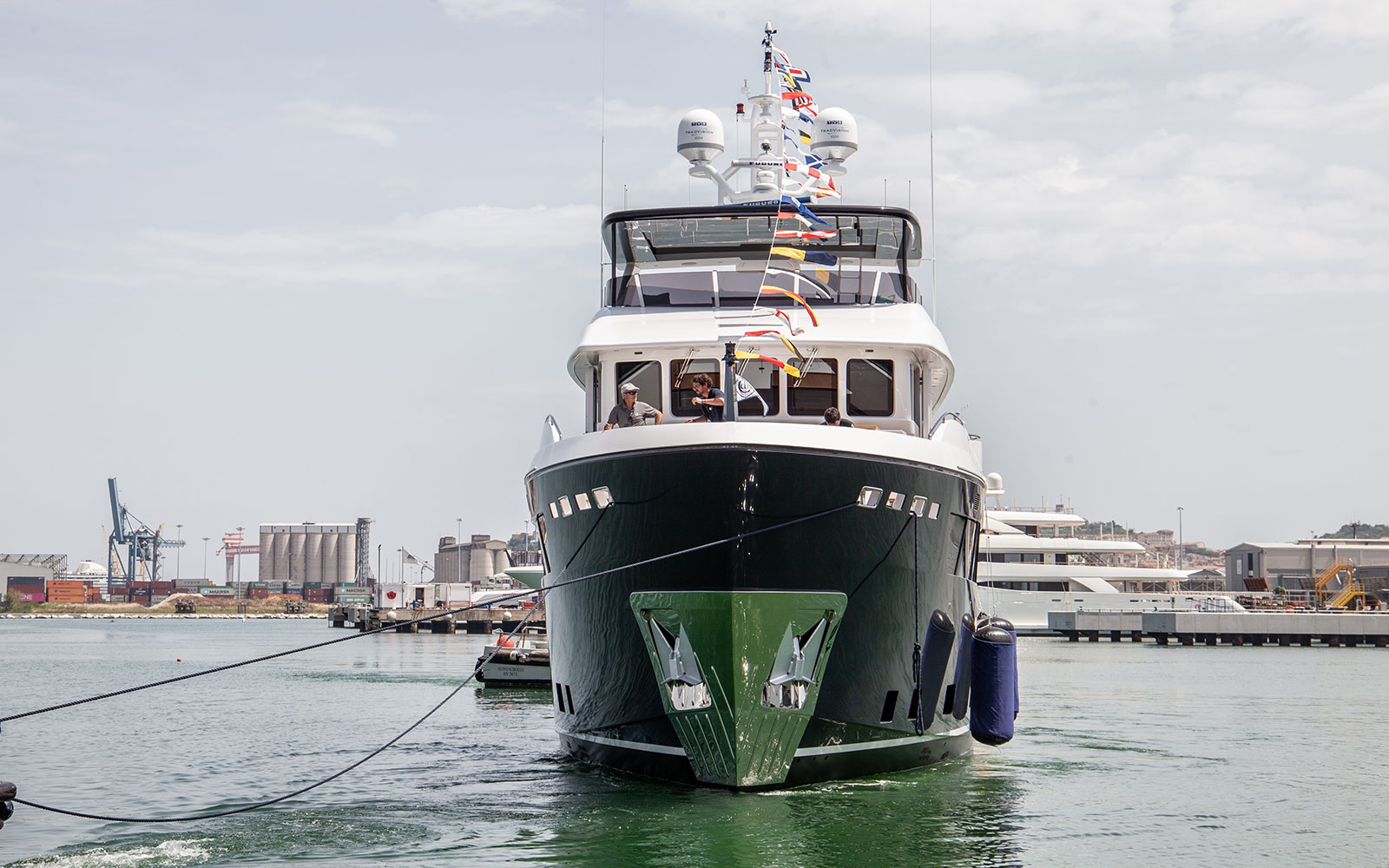 DARWIN 102 M/Y ARCHIPELAGO LAUNCH CELEBRATION | CDM Experience